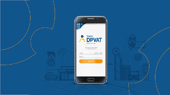 Pelo aplicativo DPVAT é possível solicitar indenização e enviar documentos | Foto: Seguradora Líder